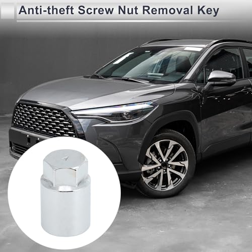 Image of Vehicle Wheel Lock Lugnut for Toyota Type A Anti-theft Screw Nut Removal Key Socket 1pc