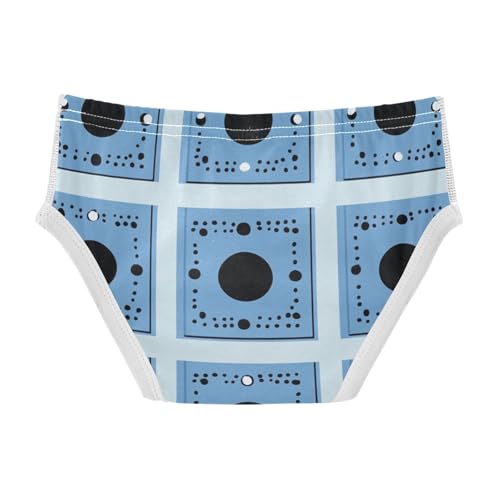GuoChe Boys Briefs Pure Cotton Square Pattern in Sizes 2T,3T, 4T, 5T, 6Y and 8Y2