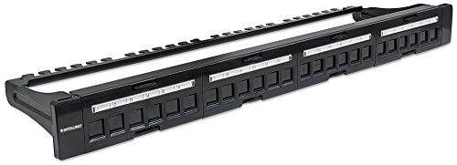 Panel de parcheo 1U Intellinet 720427 panneau de connexion 19"