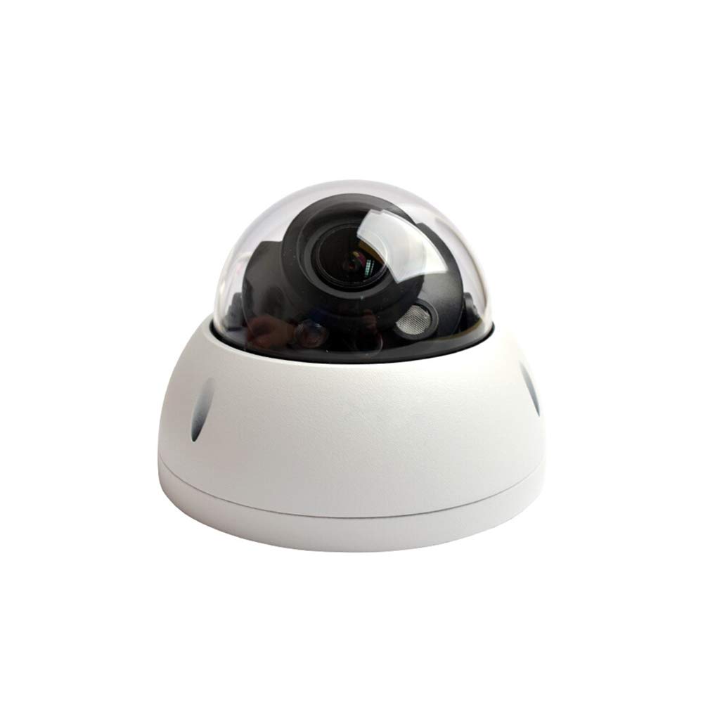 4MP POE Outdoor IP Camera - Varifocal Zoom Security Camera 5X Optical 2.7MM-13.5mm Lens Network Dome Camera with IR 164ft Night Vision H.265 WDR DNR IP67 IK10（IPC-HDBW4433R-ZS）
