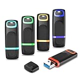 RAOYI 5 Pack 64GB Flash Drive, USB 3.0 High Speed Memory Stick Thumb Drive Jump Drive Zip Drive for...