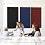 Olanglab Acoustic Panels 2 Pack, 48''x24'' Large Sound Panels, Fabric Wrapped Sound Proof Foam Panels for Walls, Sound Absorbing Panels for Recording Studio Acoustical Treatments (Black)
