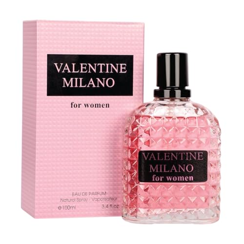 Sapphire’s choice Valentine Milano Perfume | Valentine Milano Eau De Parfum for Women 100ml | Vanilla, Bergamot and Jasmine Fragrance | Perfume for Women 100ml
