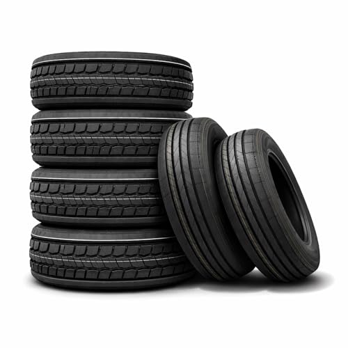 FitParts Set of 2 D622 Steer + 4 D755 Drive 11R22.5 16 Ply Semi Truck Tires Commercial Grade