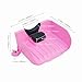 Portable Shampoo Basin for Children,The Elderly,Pregnant Woman,Friends Tear Free Hair Wash at Home(Pink)