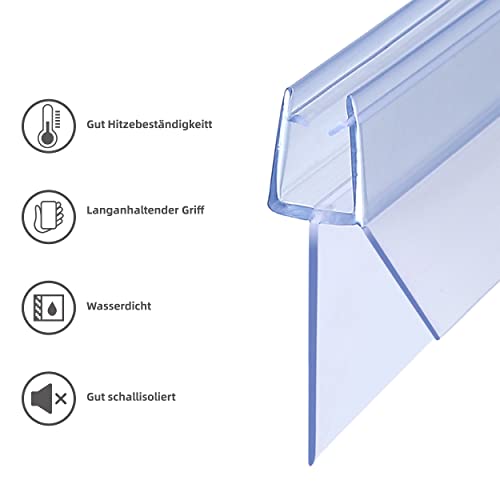 KOOBON Guarnizione doccia 2 x 90 cm guarnizione di...