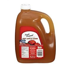 Fresh Pressed 100% Apple Cider, Natural Cold-Filtered Juice Drink, 128 fl oz Jug