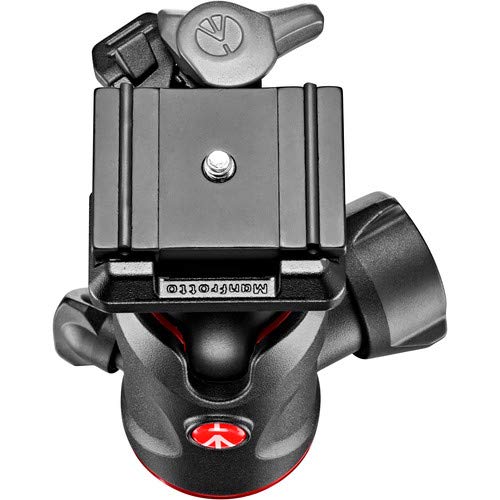 Amazon | Manfrotto 三脚ヘッド ブラック アルミニウム 1/4インチ