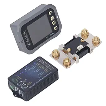 KG-160F Battery Monitor Coulometer High Accuracy Voltage and Current Meter Electric Car Battery Power Monitor Bi Directional Capacity Tester