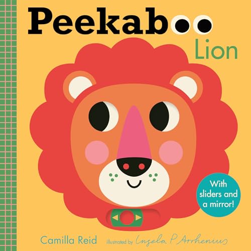 Image of Peekaboo: Lion: (An Interactive Board Book for Babies & Toddlers with Mirror & Sliders to Push, Pull, or Turn. Cute Jungle Animal Artwork Includes a Giraffe, Monkey, & More) (Peekaboo You)