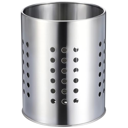 Thinp Stainless Steel Utensil Holder, 5.91X 4.72 Round