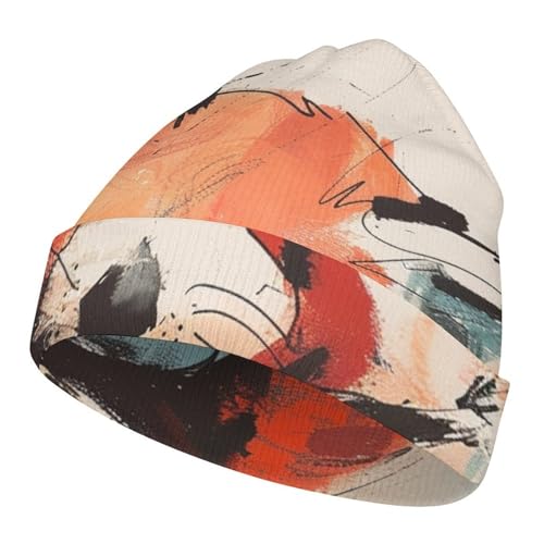 Cute Red PandaChildren's Warm Knitted Hat, Suitable for All Seasons and Daily Wear