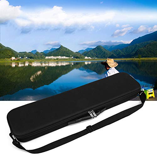 Gonetre Fishing Rod Case Eva Outdoor Fishing Rod Storage Bag Portable Fishing Tackle Bagwithout Shoulder Strap (with Shoulder Strap)