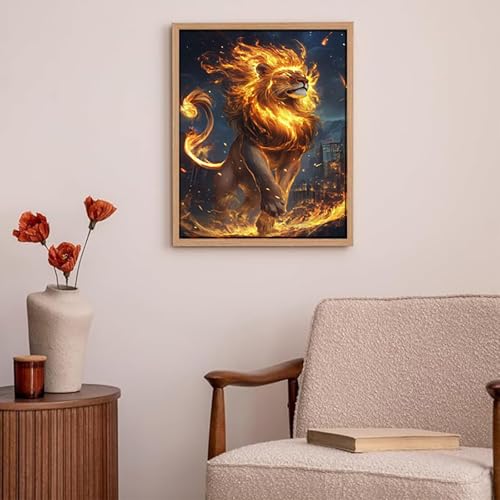 Diamond painting 5D complet full drill mosaïque cristal 60x80