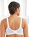 Glamorise Women's Plus-Size Comfort Lift Classic Lace Support Bra, White, 46G