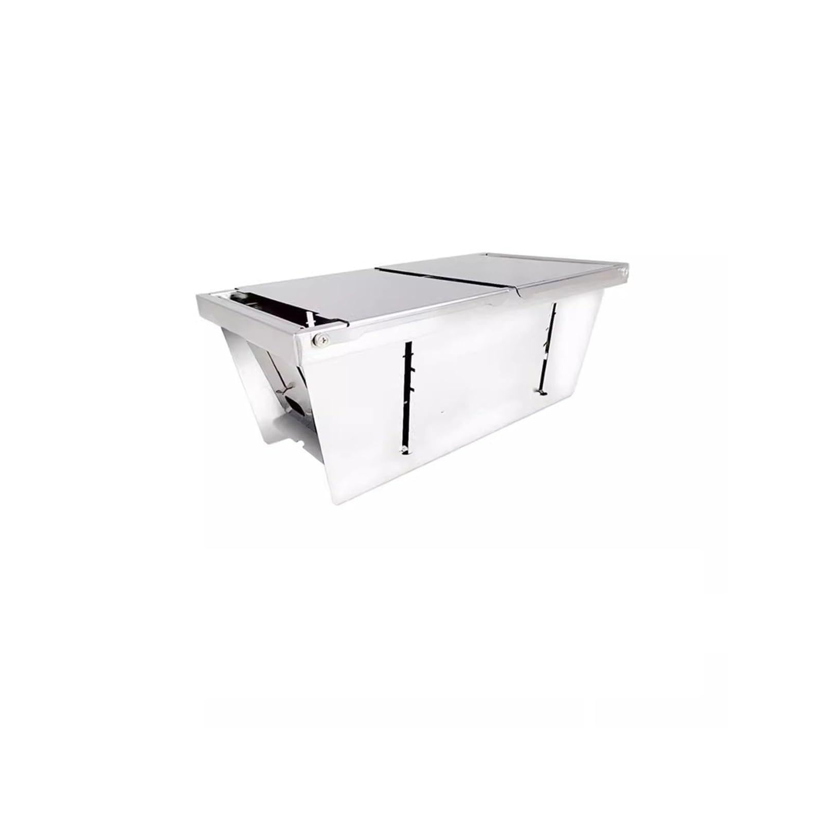 Shangguanyun456 One Color Outdoor Barbecue Grill Stainless Steel Folding Barbecue Stove Home Grill Portable Outdoor Camping