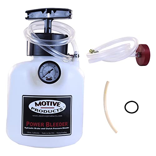 Motive Products 0117 Black Label Power Bleeder 2-Quart Tank with Hose, Extra Tubing, and Adapter, Compatible with Ford Vehicles
