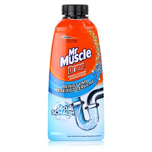 Preisvergleich Produktbild Mr Muscle Drano Power-Schaum Rohrreiniger 500ml - Für alle Rohre