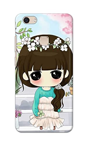 Image of PRINTFIDAA Cartoon Girl Printed Designer Hard Back Case Cover for Vivo V7 Plus /Vivo Y79 / Vivo Z10 (5.99 inch) -(SF) MVN1009
