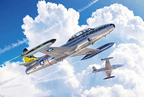 Italeri 1:72 T-33A Shooting Star, Costruzione