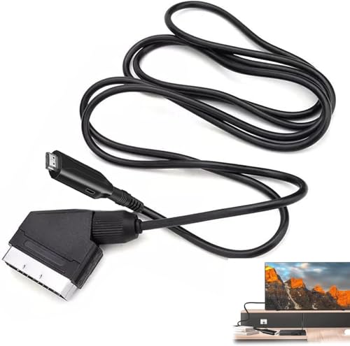 Sozasojux SCART to HDMI Converter - Transform Your Legacy Devices to HD 1080P for Modern TVs & Monitors