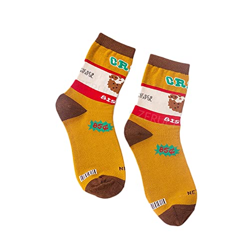 Zeruci Colourful Munchies Foodie Socks for Men & Women (Unisex, Free Size) at Rs. 195