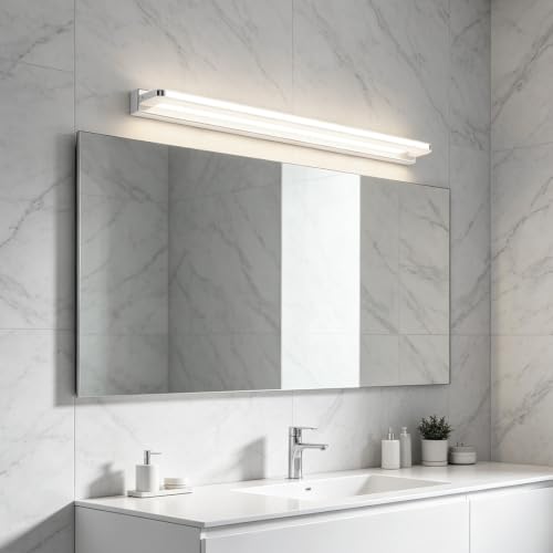 Luz de espejo baño impermeable con protección contra humedad y óxido