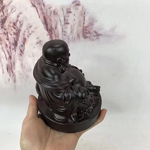 Statue de Bouddha pour petite sculpture de table et décor maison zen - 4