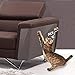 Anti Cat Scratching Deterrent Tape, Scratch Protection Tapes for Pet, Clear Double Sided Training Tape, How to Love Your Pet by Protect Your Upholstered Furniture is the Best choice(Pins free)(8 Pack)