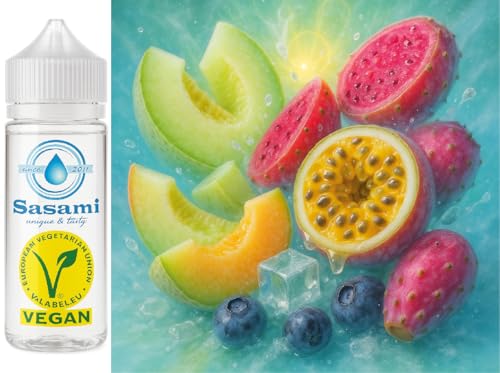 Aroma Starfruit Halo Sasami con melón miel y fruta de la pasión