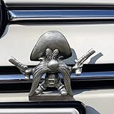 ∳ 【Heimdekoration】 Die Motorhaubendekoration eignet sich zum Präsentieren auf Ihrer Motorhaube, Ihrem Schreibtisch, Ihrem Kaminsims, Ihrem Bücherregal, Ihrem Regal, Ihrem Esstisch, Ihrem Nachttisch usw. Fügen Sie Ihrem Leben Spaß hinzu