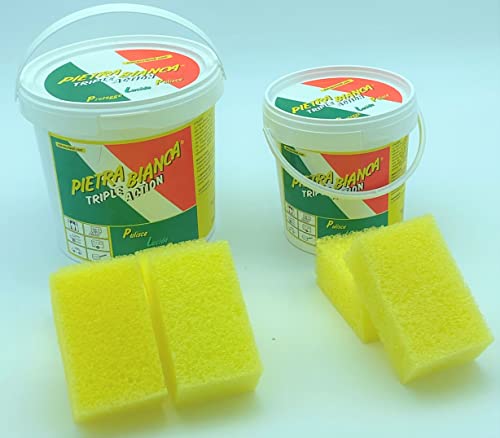 Pasta Pietra Bianca 2,00 kg per pulire sgrassare e lucidare - Marazziweb.com - Condor Sas##*-