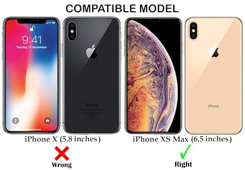 Image of Jkobi Shockproof Crystal-Clear Back Cover for Apple iPhone Xs Max (Anti Yellow Case | Drop & Camera Protection | Hard Polycarbonate)
