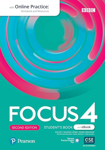Focus 2nd Ed (Be) Level 4 Student's Book & Ebook With Online Prac...