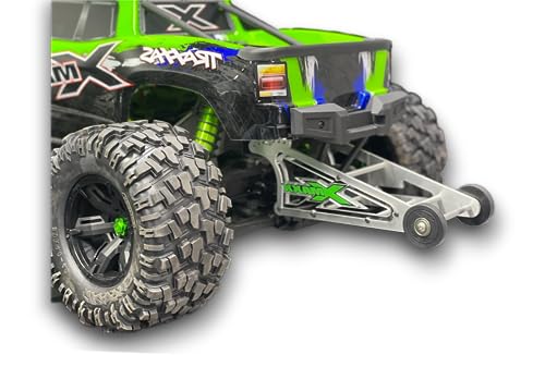 Barre à roulettes réglable X-Maxx wheelie bar de rechange pour voiture RC 8S - 3