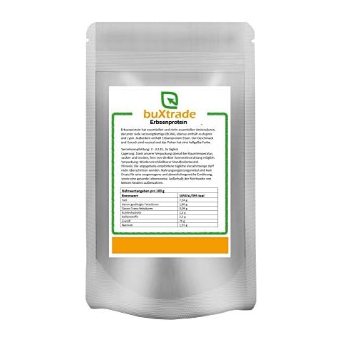 2 kg Erbsenprotein | Erbsenpulver | Eiweiß | Eiweiss | Protein | Buxtrade Cover
