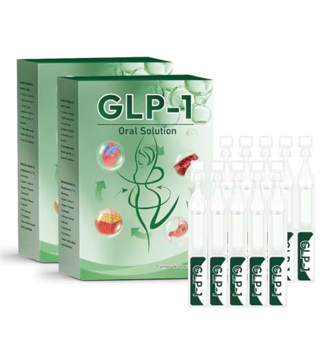 New GLP-1 Oral Solution, Gentle Advanced Diet Drops for Women and Men - for Daily Lifestyle & Vitality, Long-Lasting, Gentle Formul (10 Packs - 2 Box)