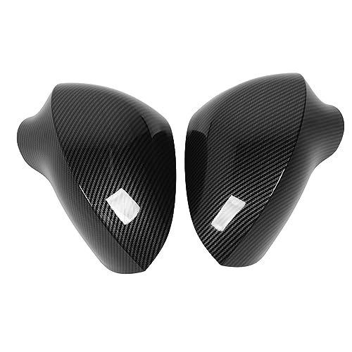 Capuchon de rétroviseur anti-poussière look carbone pour Seat 1P0857537
