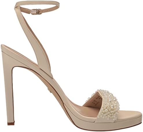 Sam Edelman Women's Jade Heeled Sandal, Modern Ivory Perla, 10 | Image 5