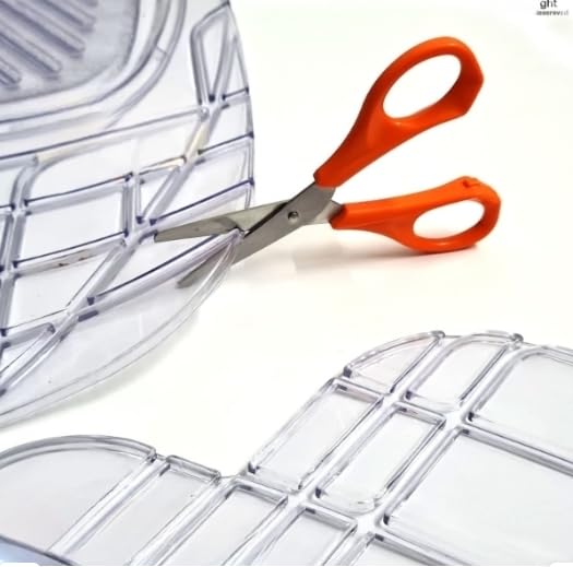 Image of 6225 FelxTough All Season Rubber Floor Car Mat for Car SUV, Universal Self Cut to Perfectly Fit (Clear)