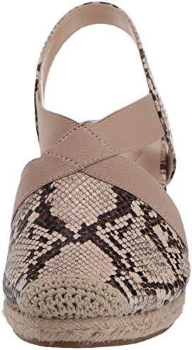 Bandolino Women's Espadrille Wedge Sandal, Brown Multi, 10 | Image 1