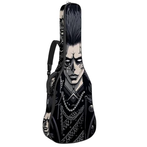 Étui guitare acoustique pour le transport housse étanche style punk