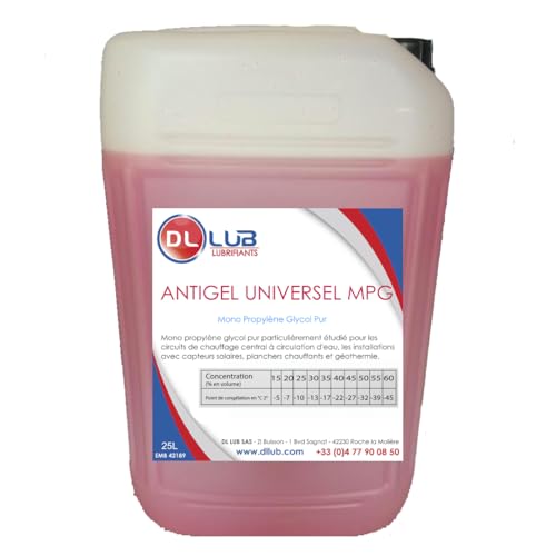 DLLUB - ANTIGEL MPG MONOPROPYLENE GLYGOL - 25 litres
