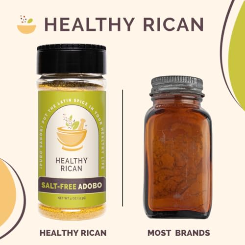 Healthy Rican Salt-Free Adobo Latin Herb Seasoning Mix 4 Oz thumb #1