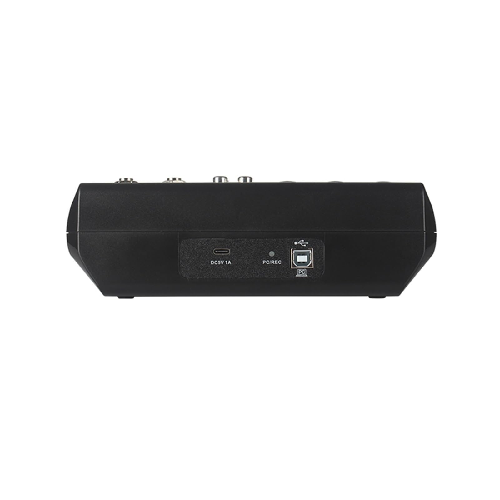 Audiomixer, 5-Wege-Professional-Sound-Mixer Computer-Aufnahme Free Drive Soundkarte Mischpult Mixer Audio Pro DJ Equipment für Studio-Karaoke