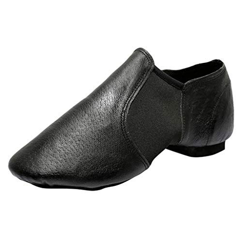 Chaussures de jazz ballet femmes confortables et bottes de travail étanches noires