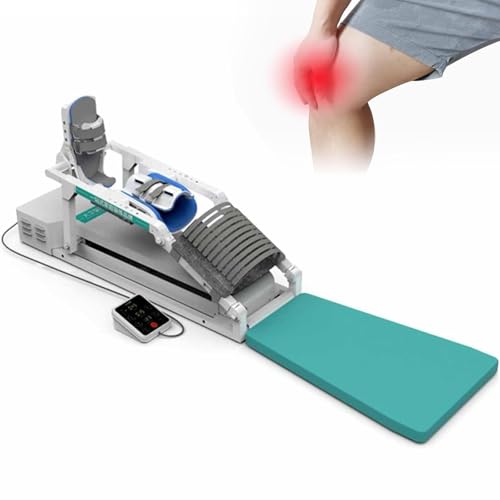 Entrenador eléctrico de rehabilitación de rodilla con intensidad y ángulo ajustables para alivio de rigidez y recuperación