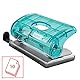 Rapid Esselte Rapid Mini-Locher mit 2-fach Lochung, 10 Blatt Kapazität, Kompakt, Für Zuhause/Büro/Schule, Zur Schreibtischorganisation, Colour’Breeze Serie, Blau, 5001332