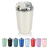 Best Thermal Mugs - Puraville Insulated Tumblers with Lid, 14 oz Travel Review 