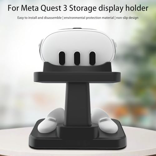 VR-Headset-Ständer mit Ladestation und Controller-Organizer – platzsparendes Design für Gaming-Zubehör